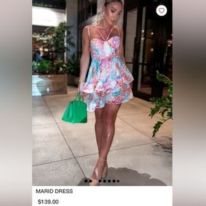 Revolve Pastel Mini Dress